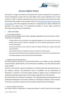 SM Contact_Human Rights Policy