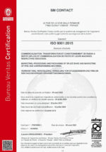 Certificat SM CONTACT 14248585 ISO 9001