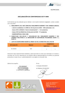 REACH ROHS Template for web_2025 06_ES